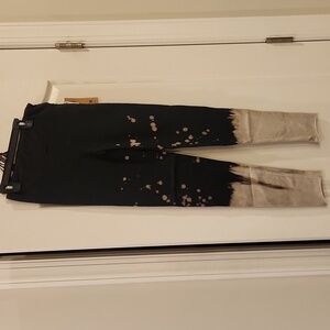 NEW LVR organic cotton tie dye leggings women’s large made in USA